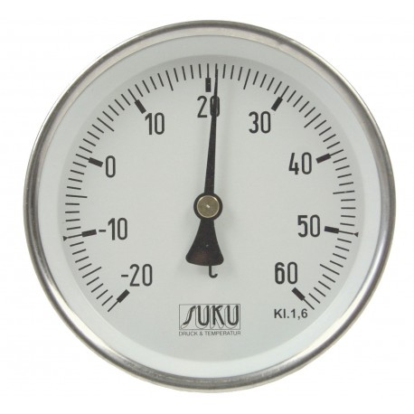 04 біметалевий термометр - до повітропроводу